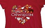 The Polish town Oswiecim, better known as Auschwitz, is featured on a Polska Pride T-shirt for sale at Amazon. (screenshot)