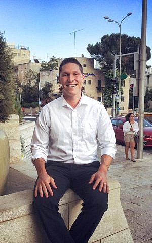 Rabbi Shmuly Yanklowitz in Jerusalem, June 2015 (courtesy)