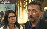 Screenwriters Amanda Silver and Rick Jaffa (YouTube screen capture)