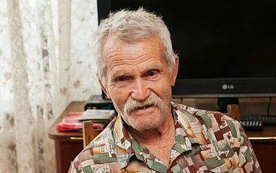 Now living in Zaporozhye, Alexander was born in Crimea and is happy with the Russian annexation of the peninsula, although his son is fighting for the Ukrainian army. (photo credit: Anna Moskalkova/WJR)