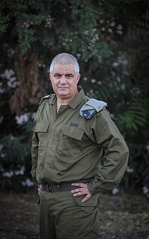 IDF Spokerman, Moti Almoz, in a photo from June 15, 2014. (FLASH90)