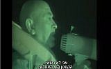 MK Basel Ghattas from the Arab (Joint) List on board the Gaza-bound Marianne of Gothenburg ship, June 30, 2015 (screen capture: Channel 2)