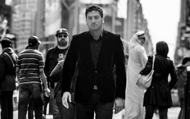 Arab Israeli poet Marwan Makhoul, 35, strolls through Beirut (screen capture: An-Nahar) Arab Israeli poet Marwan Makhoul, 35, strolls through Beirut (screen capture: An-Nahar)