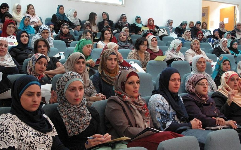 Teachers from East Jerusalem at an education  workshop in the Israel Bible Lands Museum, on June 7 2015. (Olla Vainer/Israel Bible Lands Museum)
