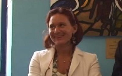 Ruth Dureghello, leader of Rome's Jewish community (YouTube screenshot)