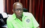 Former FIFA vice president Jack Warner, 72, in a video uploaded to YouTube Sunday, May 31, 2015 (YouTube screen cap)