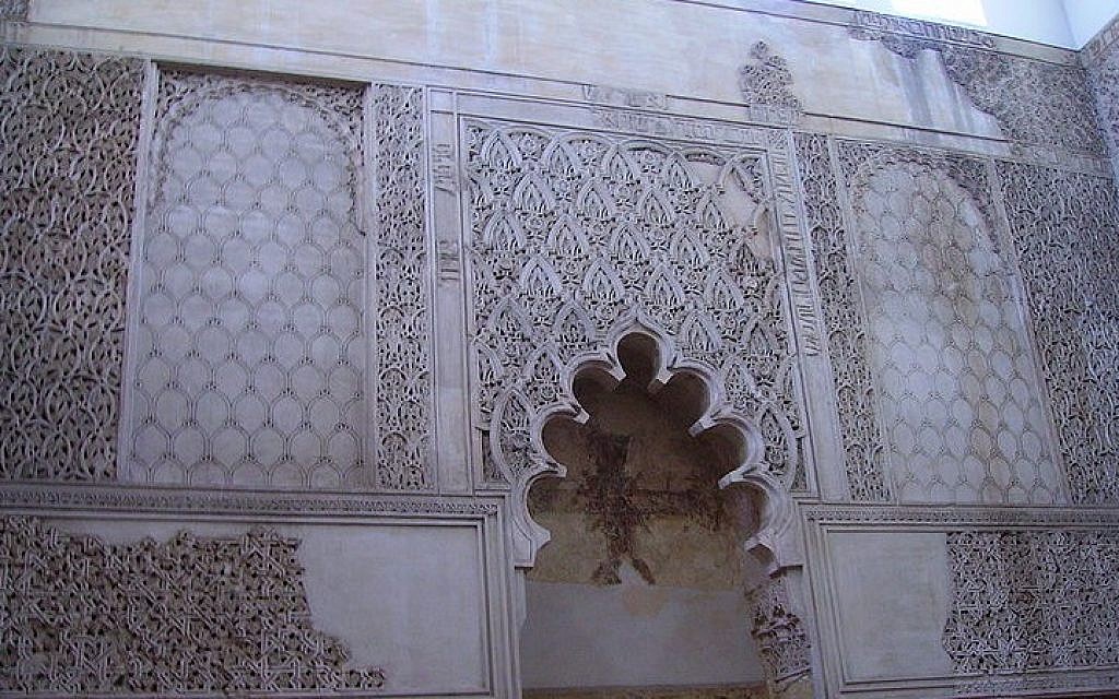 West wall of the Synagogue of Córdoba, in Córdoba, Spain. (CC BY-SA Américo Toledano/Wikipedia)