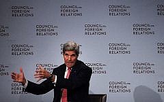 Secretary of State John Kerry speaks at the Council of Foreign Relations on July 24, 2015 in New York City. (Spencer Platt/Getty Images/AFP)