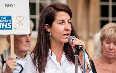 Candidate Liz Kendall speaks at an event in 2014. (daliscar1/Flickr/CC BY 2.0)