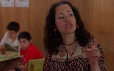 In the movie "Wet Hot American summer," roll call by camp director, Beth, is heavily Jewish. "Amanda Klein, Jessica Azaria, Ira Stevenberg, Saul Zimmerstein, David Ben-Gurion" (JTA)