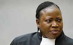 Prosecutor Fatou Bensouda at the International Criminal Court in The Hague, Netherlands, December 18, 2012. (AP/Robin van Lonkhuijsen, Pool)