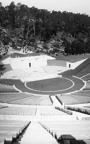 Berlin's Waldbühne amphitheater in 1939 (Bundesarchiv, B 145 Bild-P019137 / Frankl, A. / CC-BY-SA)