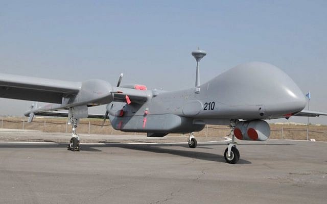 An Israeli Air Force "Ethan" drone (Yossi Zeliger/FLASH90) An Israeli Air Force "Ethan" drone (Yossi Zeliger/FLASH90)