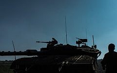 IDF forces seen in the Golan Heights, file photo (Basal Awidat/Flash90)