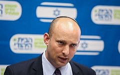 Naftali Bennett, July 20, 2015. (Yonatan Sindel/Flash90)