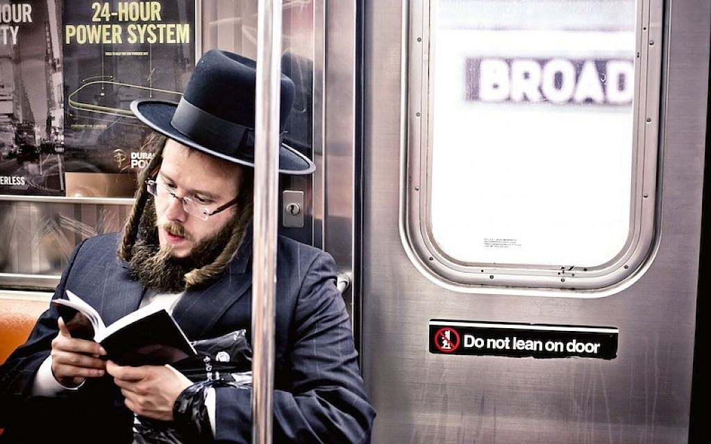 An ultra-Orthodox Jew on the New York subway: ‘The wealth of New York’s Jewish cultural life blew my mind’. (Andrew Bayda/Shutterstock) An ultra-Orthodox Jew on the New York subway: ‘The wealth of New York’s Jewish cultural life blew my mind’. (Andrew Bayda/Shutterstock)