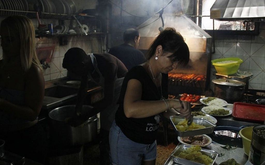 The kitchen in Persian restaurant Salimi, in Tel Aviv's Florentine neighborhood. Persian Jews and their culinary supporters are worried about the nuclear deal's ineffectiveness. (Judah Ari Gross/Times of Israel) The kitchen in Persian restaurant Salimi, in Tel Aviv's Florentine neighborhood. Persian Jews and their culinary supporters are worried about the nuclear deal's ineffectiveness. (Judah Ari Gross/Times of Israel)