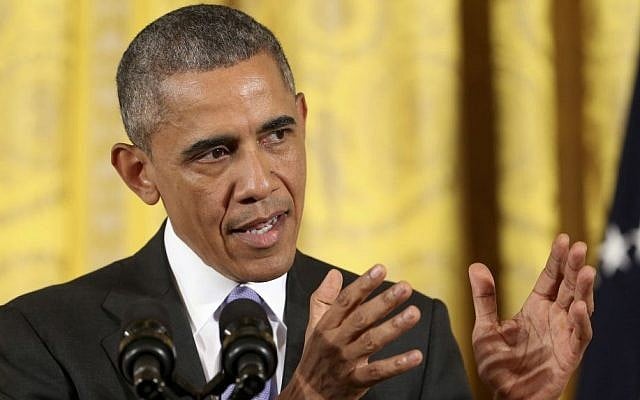 President Barack Obama answers questions about the Iran nuclear deal during a news conference in the East Room of the White House in Washington, July 15, 2015 (AP Photo/Pablo Martinez Monsivais, File) President Barack Obama answers questions about the Iran nuclear deal during a news conference in the East Room of the White House in Washington, July 15, 2015 (AP Photo/Pablo Martinez Monsivais, File)