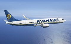 Illustrative: A RyanAir Boeing 737 plane. (Courtesy)
