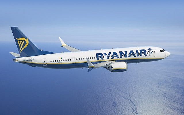 Illustrative: A RyanAir Boeing 737 plane. (Courtesy)