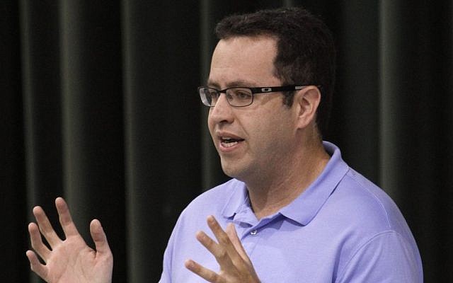 Longtime Subway frontman Jared Fogle speaks to students about healthy eating and exercise at Battle Academy in downtown Chattanooga, Tennessee, on September 18, 2013. (Dan Henry/Chattanooga Times Free Press via AP, File) Longtime Subway frontman Jared Fogle speaks to students about healthy eating and exercise at Battle Academy in downtown Chattanooga, Tennessee, on September 18, 2013. (Dan Henry/Chattanooga Times Free Press via AP, File)