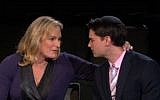 Zoey Tur, left, and Ben Shapiro on Dr. Drew (YouTube screen capture)