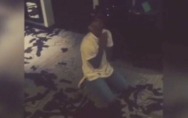 Singer Chris Brown posts a video begging the Philippines government to allow him to leave the country (YouTube screenshot) Singer Chris Brown posts a video begging the Philippines government to allow him to leave the country (YouTube screenshot)