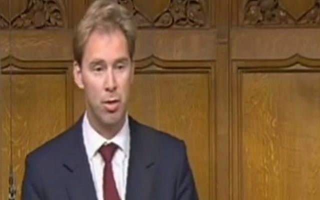UK Minister Tobias Ellwood on June 24, 2009. (Youtube Screenshot)