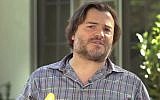Actor Jack Black participating in a comedic video released July 28, 2015 that supports the Iran deal (YouTube screen capture)