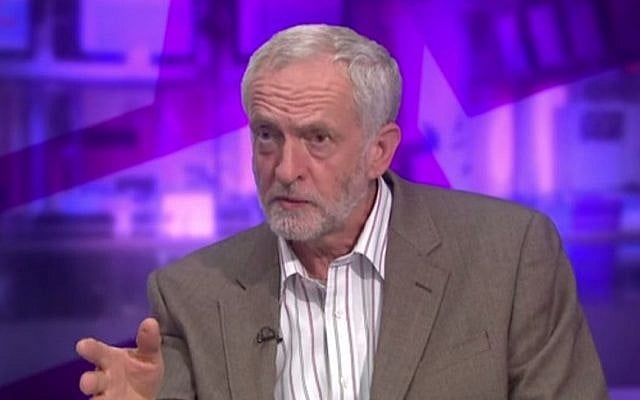 Labour leadership candidate Jeremy Corbyn explains to BBC why he described the Islamist militant organizations Hamas and Hezbollah "friends" in a July 13, 2015 interview. (screen grab: YouTube) Labour leadership candidate Jeremy Corbyn explains to BBC why he described the Islamist militant organizations Hamas and Hezbollah "friends" in a July 13, 2015 interview. (screen grab: YouTube)