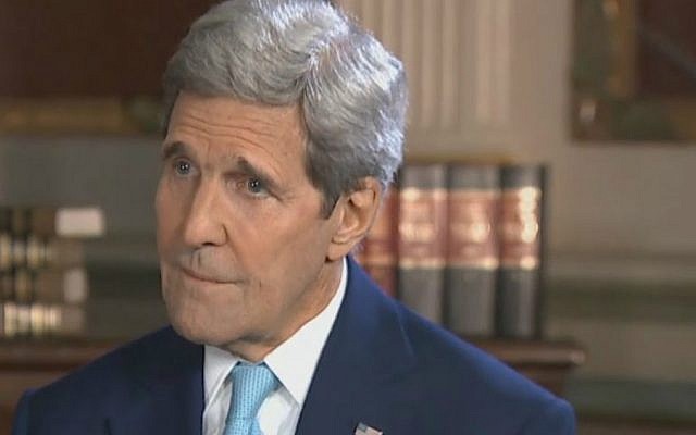 US Secretary of State John Kerry discusses the Iran nuclear agreement in an appearance on ABC News, July 19, 2015. (screenshot: ABC) US Secretary of State John Kerry discusses the Iran nuclear agreement in an appearance on ABC News, July 19, 2015. (screenshot: ABC)