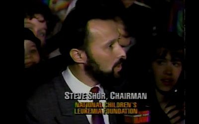 Zvi Shor, founder of The National Children’s Leukemia Foundation (YouTube screenshot)