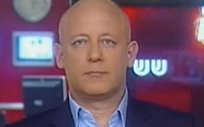 Lior Lotan speaking to Channel 2 television in 2011. (screen capture:Channel 2)