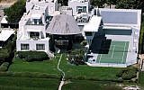 Steven Spielberg's sold Malibu compound, bordering the Pacific Ocean, which he sold for $26 million. (Rex)