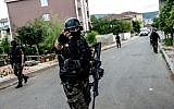 Illustrative photo of Turkish special force police officers in the Sultanbeyli district of Istanbul, August 10, 2015 (APF/Ozan Kose)