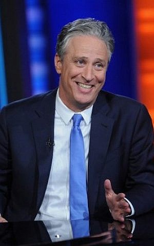 Jon Stewart hosts his last 'Daily Show' in New York City on August 6, 2015. (Brad Barket/Getty Images for Comedy Central/AFP)