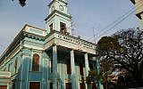 The Magen David Synagogue in central Mumbai, in a photo taken in February 2014. (photo credit: Joshua Davidovich/Times of Israel)
