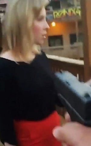 In this framegrab from video posted on Bryce Williams’ Twitter account and Facebook page, Williams, whose real name is Vester Lee Flanagan II, aims a gun at television reporter Alison Parker as she conducts a live on-air interview Wednesday, Aug. 26, 2015 in Moneta, Va. (Vester Lee Flanagan II/Twitter via AP) In this framegrab from video posted on Bryce Williams’ Twitter account and Facebook page, Williams, whose real name is Vester Lee Flanagan II, aims a gun at television reporter Alison Parker as she conducts a live on-air interview Wednesday, Aug. 26, 2015 in Moneta, Va. (Vester Lee Flanagan II/Twitter via AP)