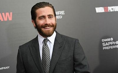 Actor Jake Gyllenhaal attends the premiere of 'Southpaw' at the AMC Loews Lincoln Square on Monday, July 20, 2015, in New York. (Evan Agostini/Invision/AP)