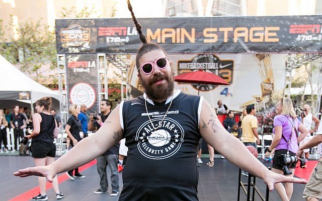 Josh 'The Fat Jew' Ostrovsky attends the Nike Basketball 3ON3 Tournament - ESPNLA 710 All-Star Celebrity Game held at L.A. LIVE’s Microsoft Square on Friday, August 7, 2015, in Los Angeles. (John Salangsang/Invision/AP) Josh 'The Fat Jew' Ostrovsky attends the Nike Basketball 3ON3 Tournament - ESPNLA 710 All-Star Celebrity Game held at L.A. LIVE’s Microsoft Square on Friday, August 7, 2015, in Los Angeles. (John Salangsang/Invision/AP)