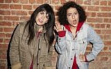 Abbi Jacobson (left) and Ilana Glazer, the co-creators of 'Broad City.' (Courtesy)