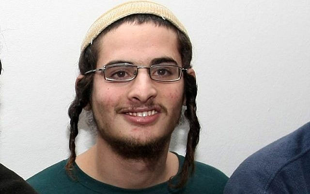 Far-right activist Meir Ettinger in 2011 (Flash90)