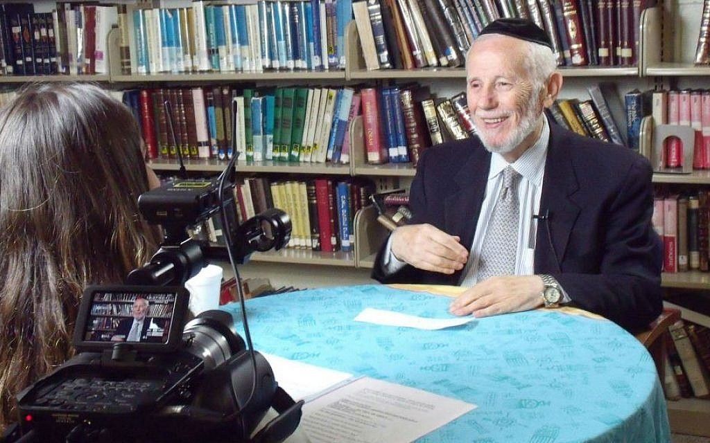 A Holocaust survivor is interviewed at Yeshiva University High School for Girls. (Names, Not Numbers) A Holocaust survivor is interviewed at Yeshiva University High School for Girls. (Names, Not Numbers)