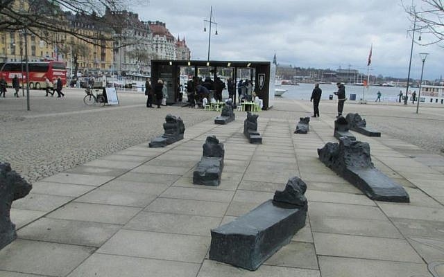 Raoul Wallenberg Monument in Stockholm, Sweden. (Wikimedia Commons/public domain)