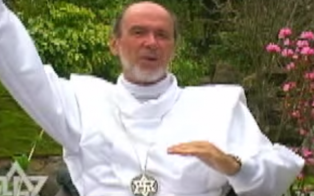 Rael founder Claude Vorilhon (YouTube screenshot) Rael founder Claude Vorilhon (YouTube screenshot)