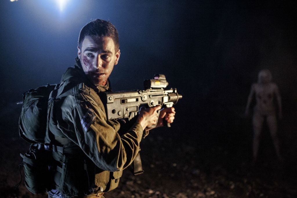 Christians, Muslims and Jews can all just get along when fighting zombies in 'JeruZalem.' (courtesy) Christians, Muslims and Jews can all just get along when fighting zombies in 'JeruZalem.' (courtesy)