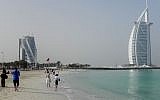 Illustrative picture of a beach in Dubai (CC BY-Peter Dowley, Wikimedia Commons)