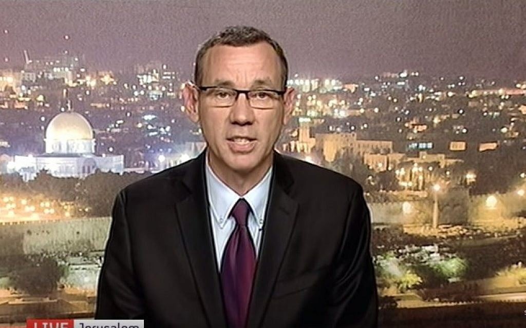 Prime Minister's Office senior adviser Mark Regev (Screen capture YouTube)