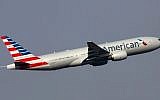 Illustrative: An American Airlines Boeing 777 during takeoff (CC-BY-SA Sergey Kustov/Wikimedia Commons)