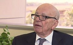 Media mogul Rupert Murdoch (YouTube screen capture)